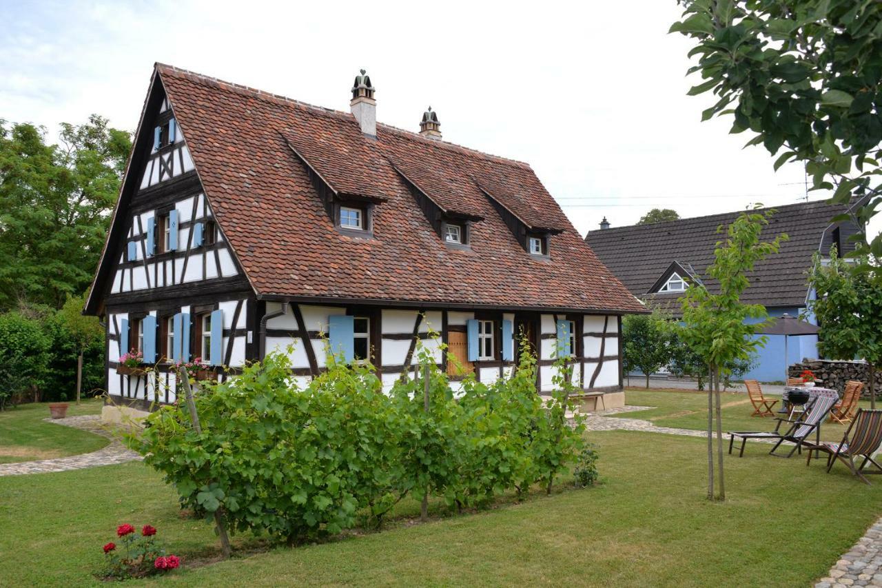 Les Colombages D'A Cote Villa Stetten Exterior foto